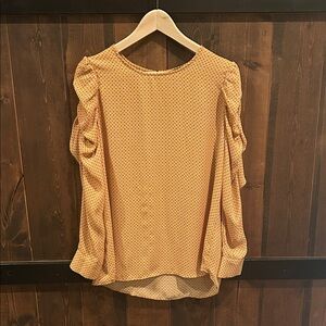 Adrianna Papell Patterned Blouse Women’s Size L